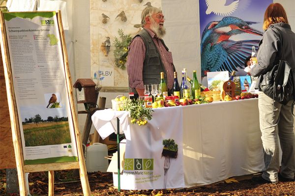 Markstand für den Bayernmarkt natur